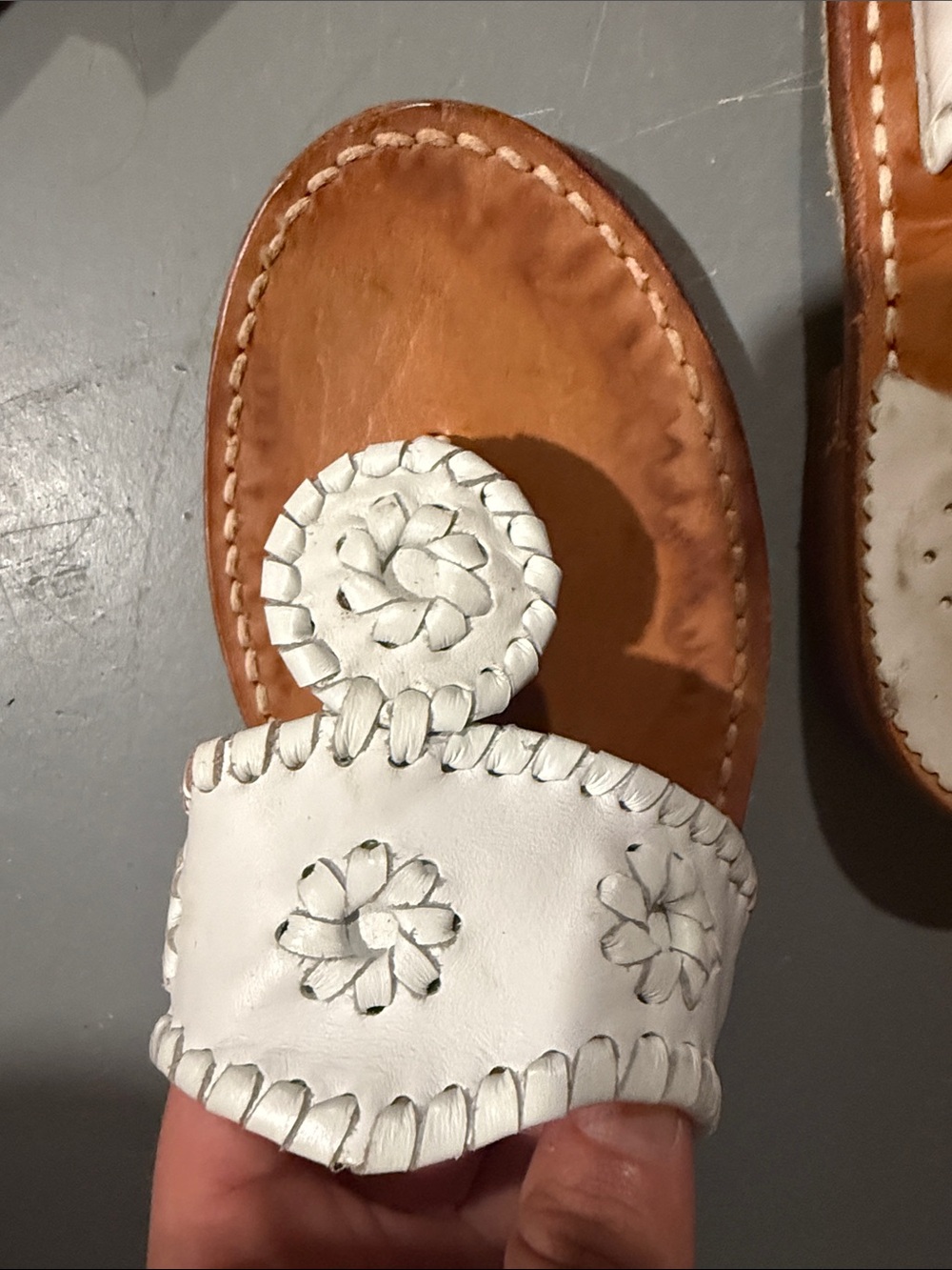 Used jack rogers sz 7 white - Picture 3 of 4